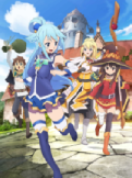 cover art for konosuba season one